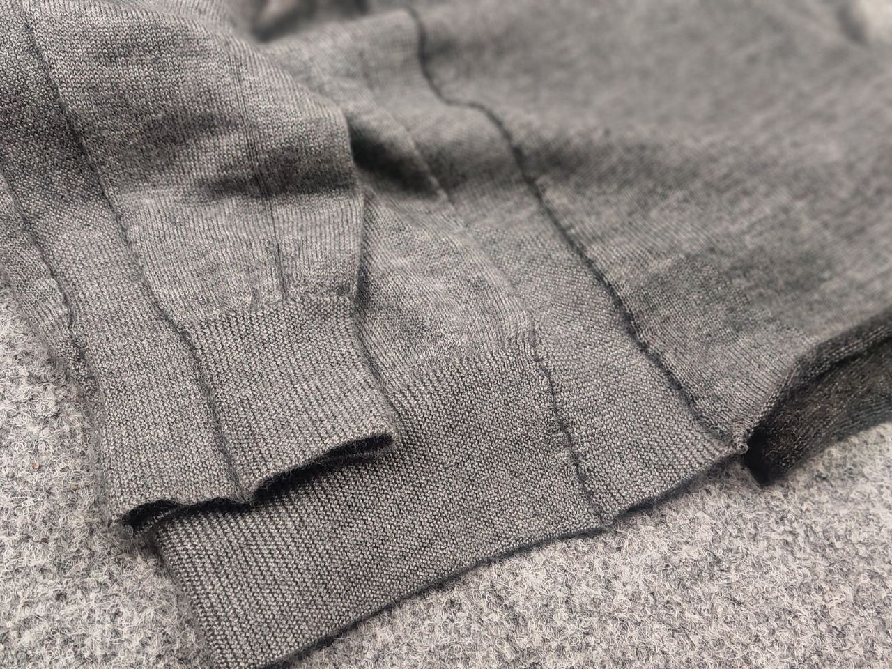 Layer-0 Layer-0 ssm22-13 Design Cashmere Scarstitch Overlock Sweater Size US XL / EU 56 / 4 - 14 Thumbnail