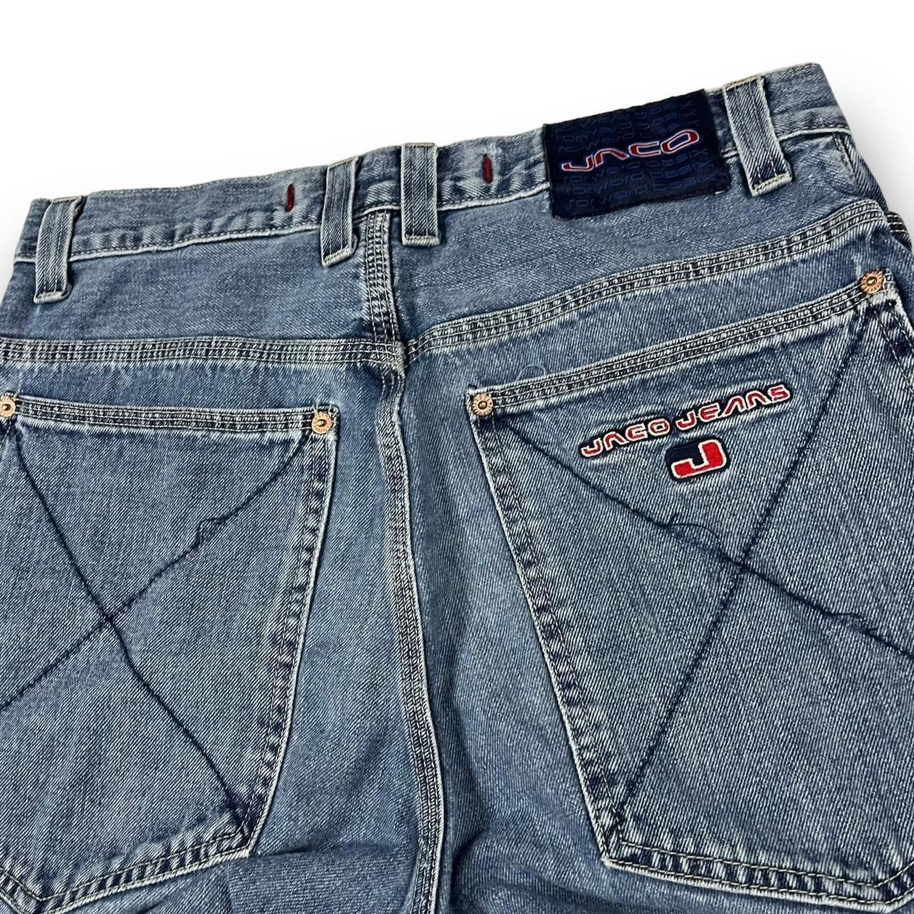 JNCO JNCO Men's Blue Shorts Size US 31 - 2 Thumbnail