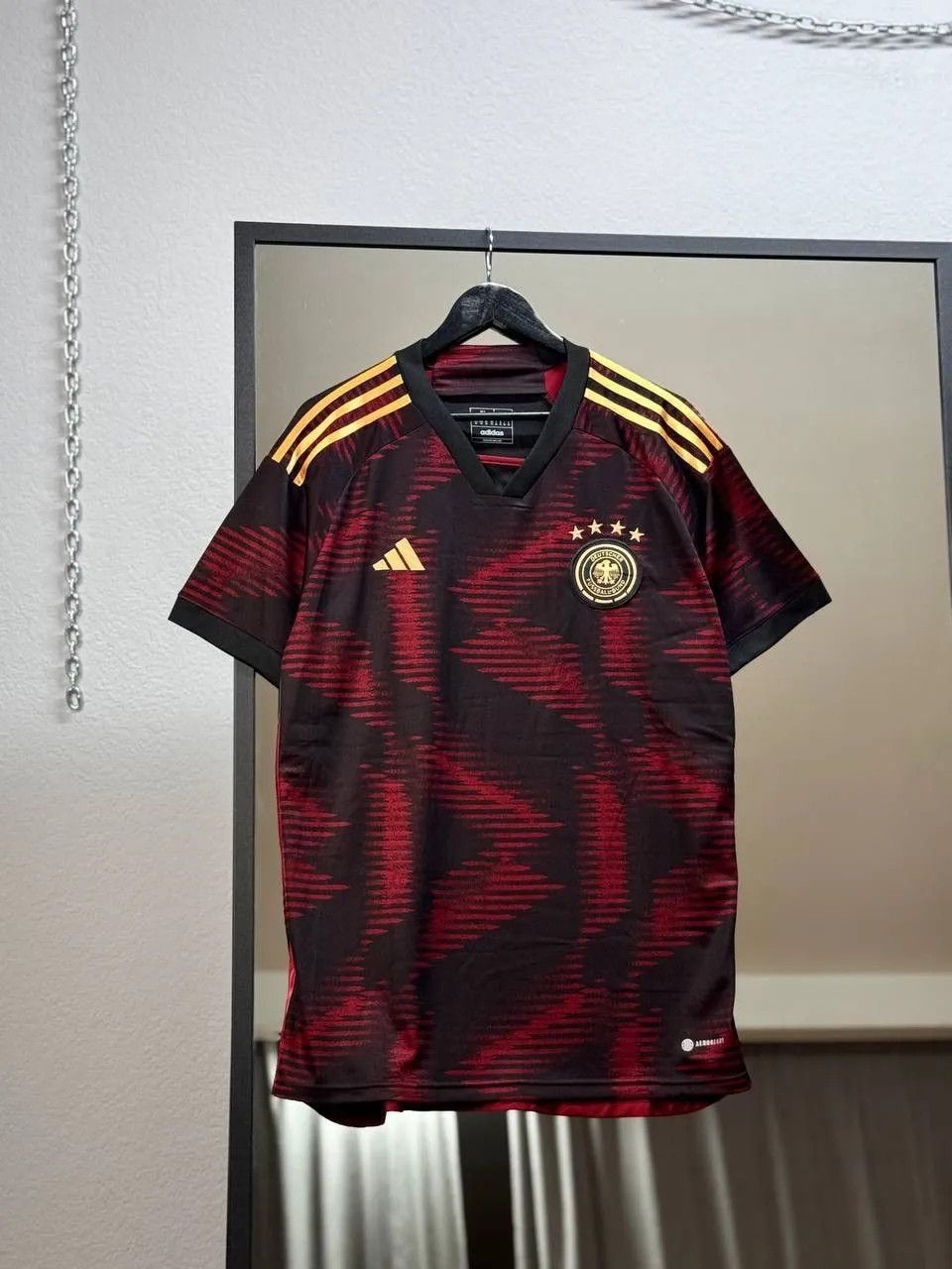 Adidas × Vintage Germany Away Adidas footbal Team 2022 2024 l Jersey shirt Size US XL / EU 56 / 4 - 2 Thumbnail