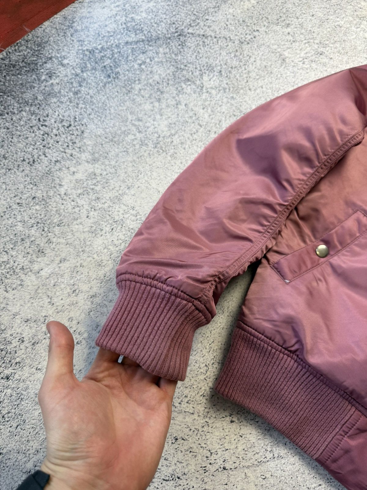 Alpha Industries Vintage Alpha Industries Bomber Jacket MA1 USA Size M / US 6-8 / IT 42-44 - 12 Thumbnail