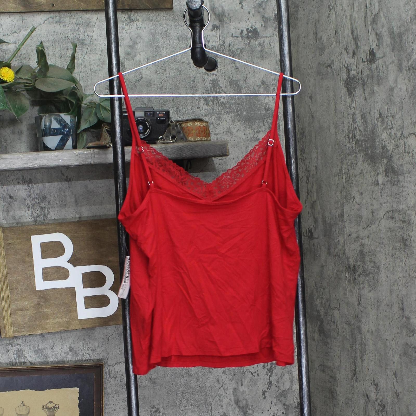 Other New State Of Day Womens Pajama Top 100198303ms Tango Red L Size L / US 10 / IT 46 - 2 Thumbnail
