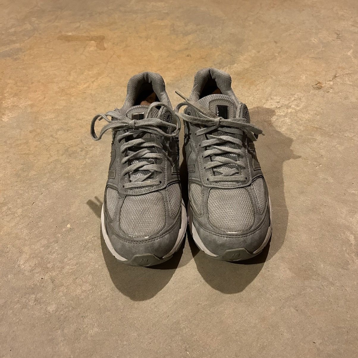 New Balance New Balance 990v5 Grey White US 10.5 Made in USA 🇺🇸 Size US 10.5 / EU 43-44 - 3 Thumbnail