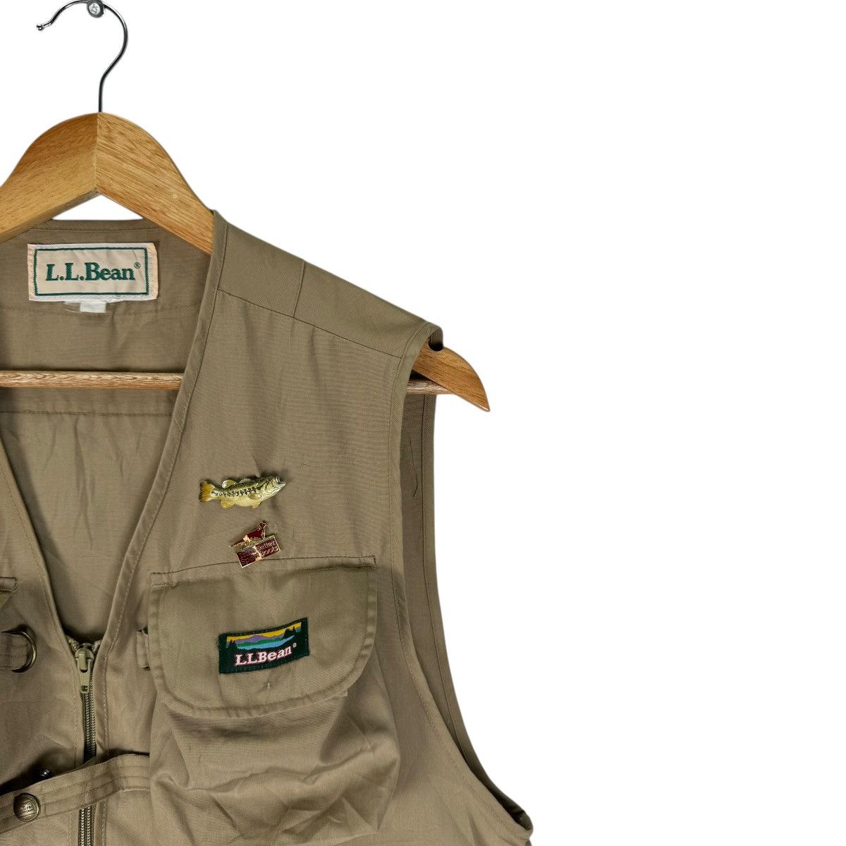 L.L. Bean ☀️LL BEAN FISHING UTILITY POCKET VEST Size US S / EU 44-46 / 1 - 3 Thumbnail