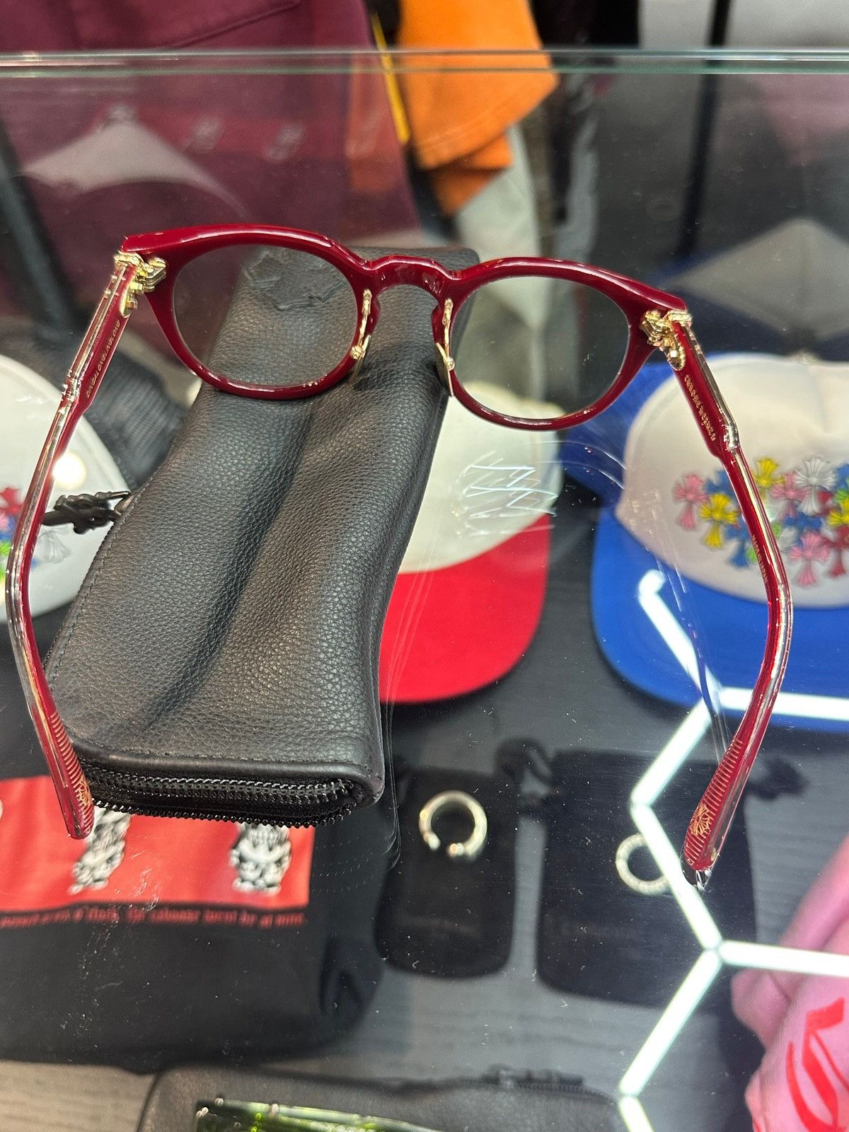 Chrome Hearts Chrome Hearts Glasses “Red Dingalinglong” Size ONE SIZE - 6 Thumbnail