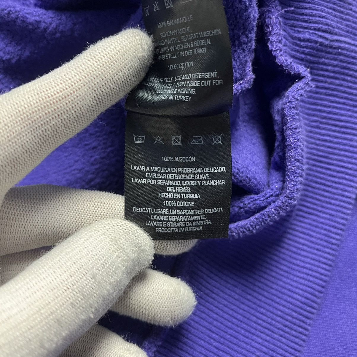 Karl Kani × Vintage Vintage Karl Kani Cropped Hoodie Rap Streetwear Y2K Size S / US 4 / IT 40 - 8 Thumbnail