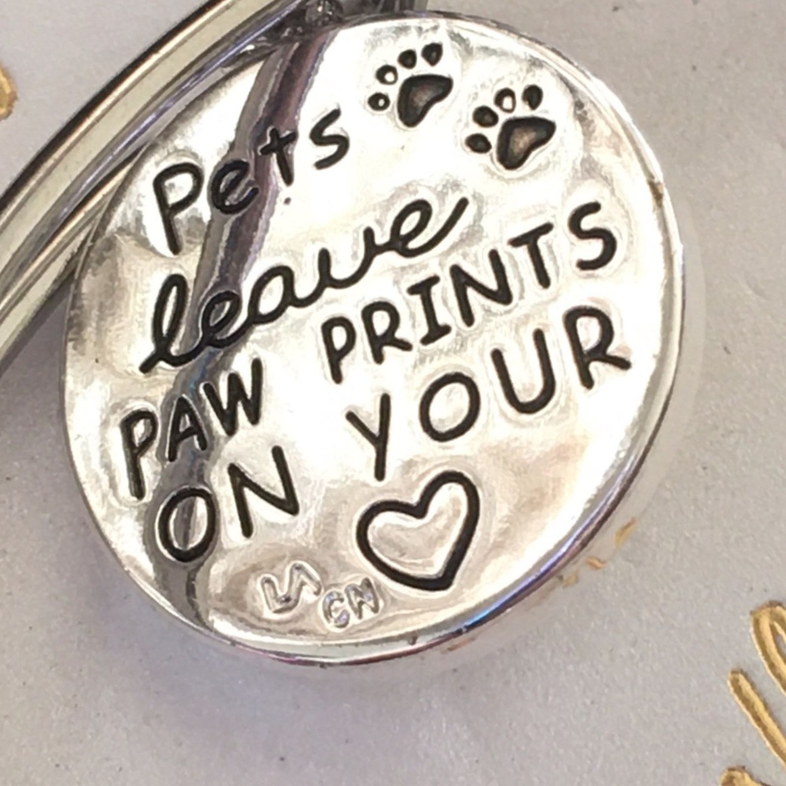 Jewelry LA Gem footnotes loved pet adjustable bracelet Size ONE SIZE - 6 Thumbnail