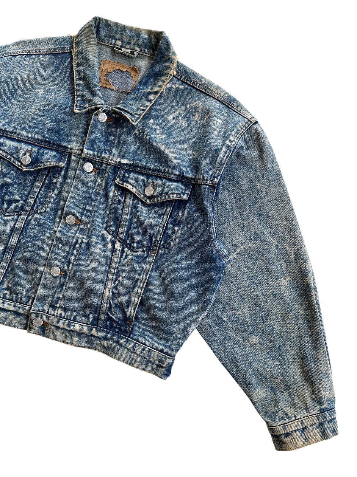 Japanese Brand Vintage Acid Wash Denim Jacket Size US M / EU 48-50 / 2 - 7 Thumbnail