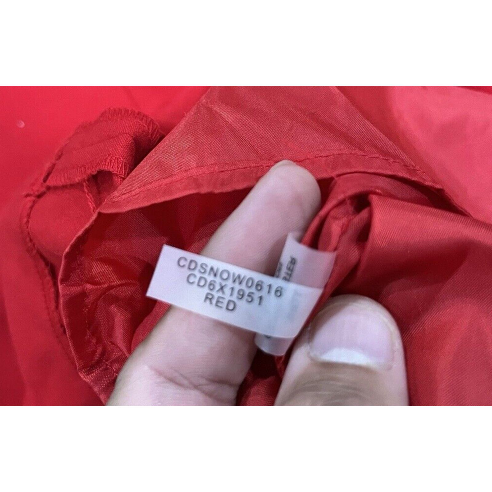 Calvin Klein Calvin Klein Red Dress Size 4 V Neck Knee Sleeveless fornal Size S / US 4 / IT 40 - 5 Thumbnail