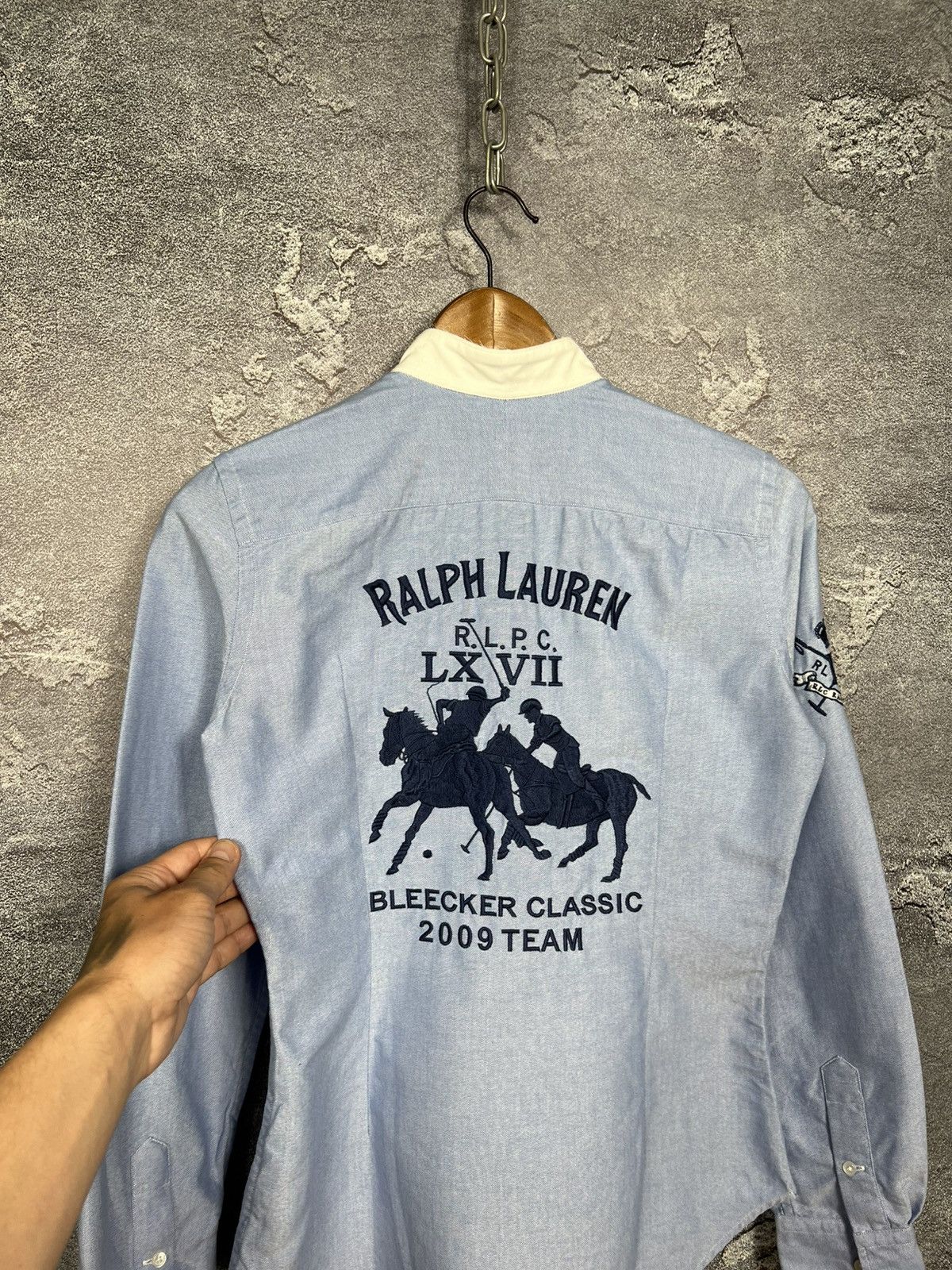 Polo Ralph Lauren Vintage Ralph Lauren Mercer Club Bleecker Classic Shirt Size S / US 4 / IT 40 - 14 Thumbnail