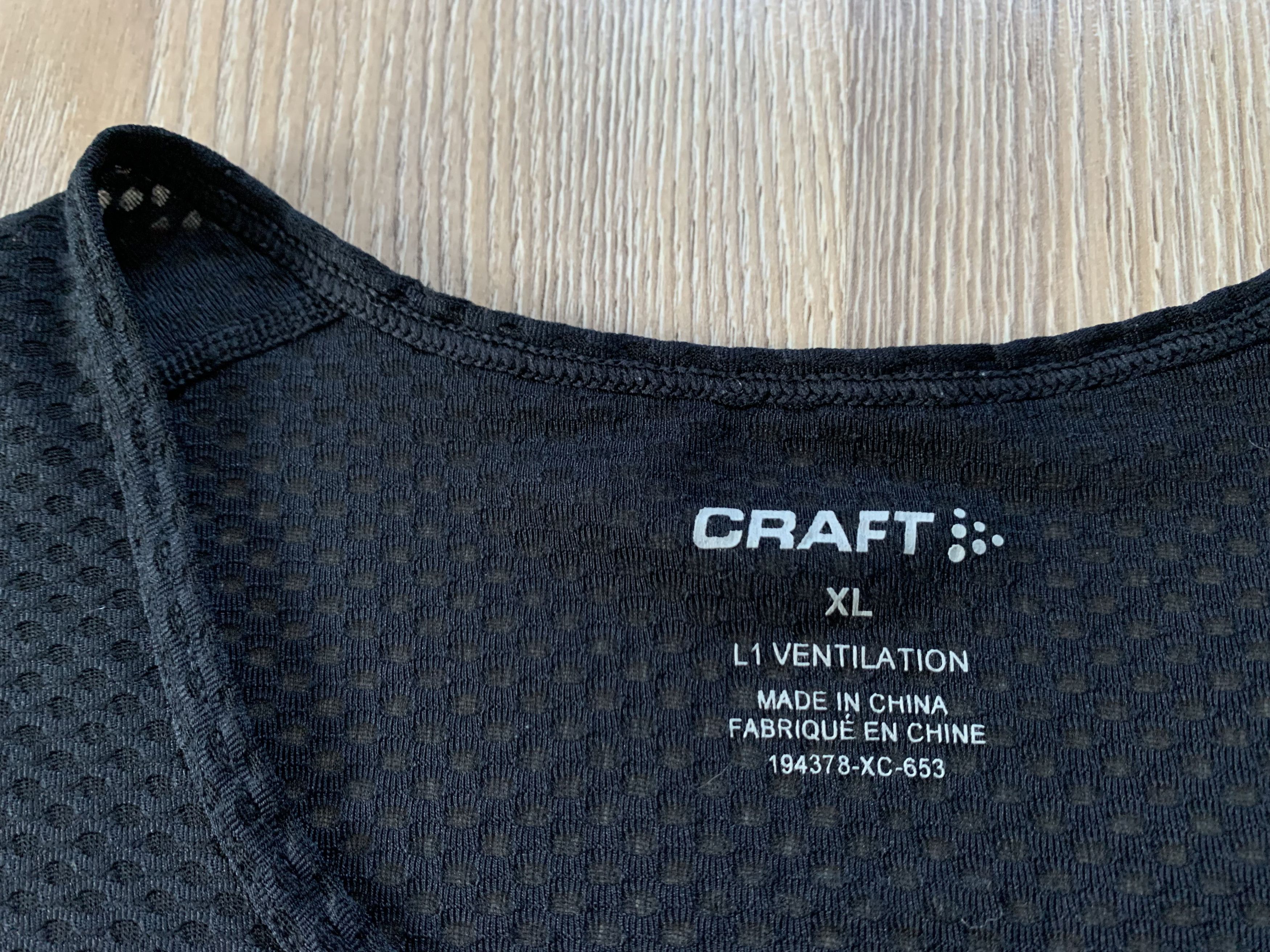 Sports Specialties Craft Black Cool Mesh Superlight Training Sleeveless Size US XL / EU 56 / 4 - 7 Thumbnail