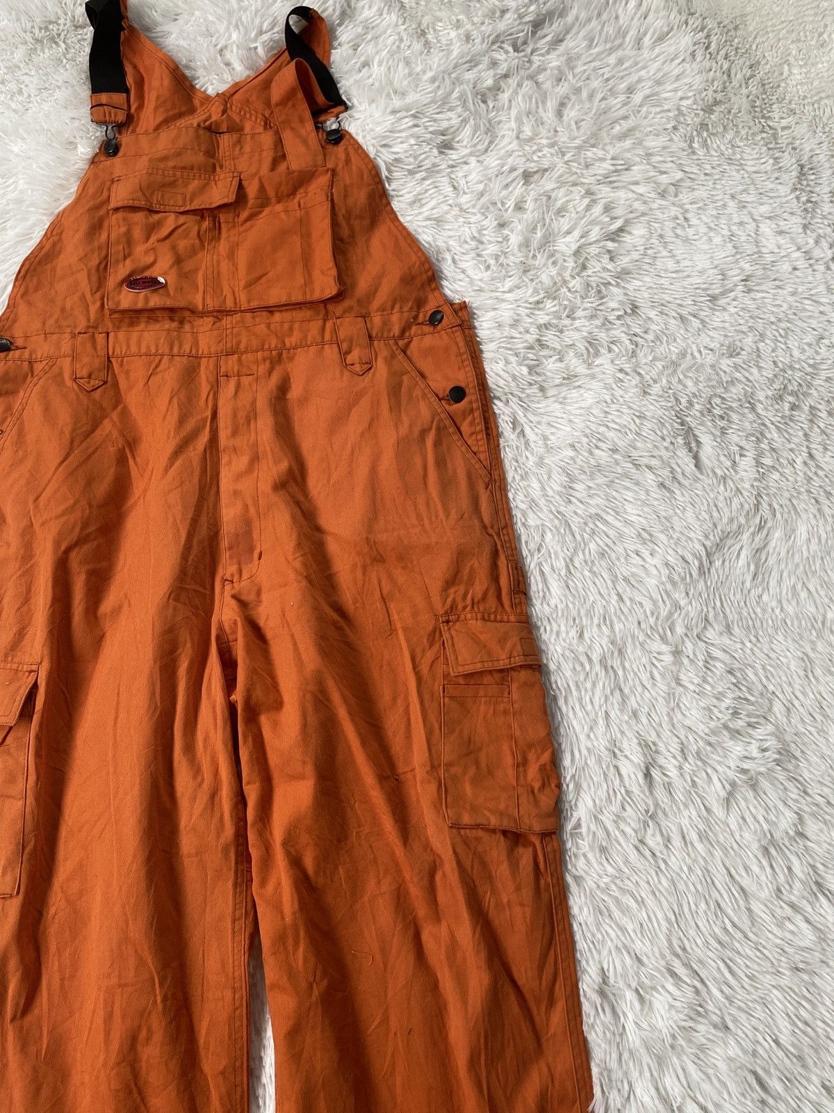Japanese Brand Vintage Bull Works Perfect Functional Gear Overall Size US 40 / EU 56 - 3 Thumbnail