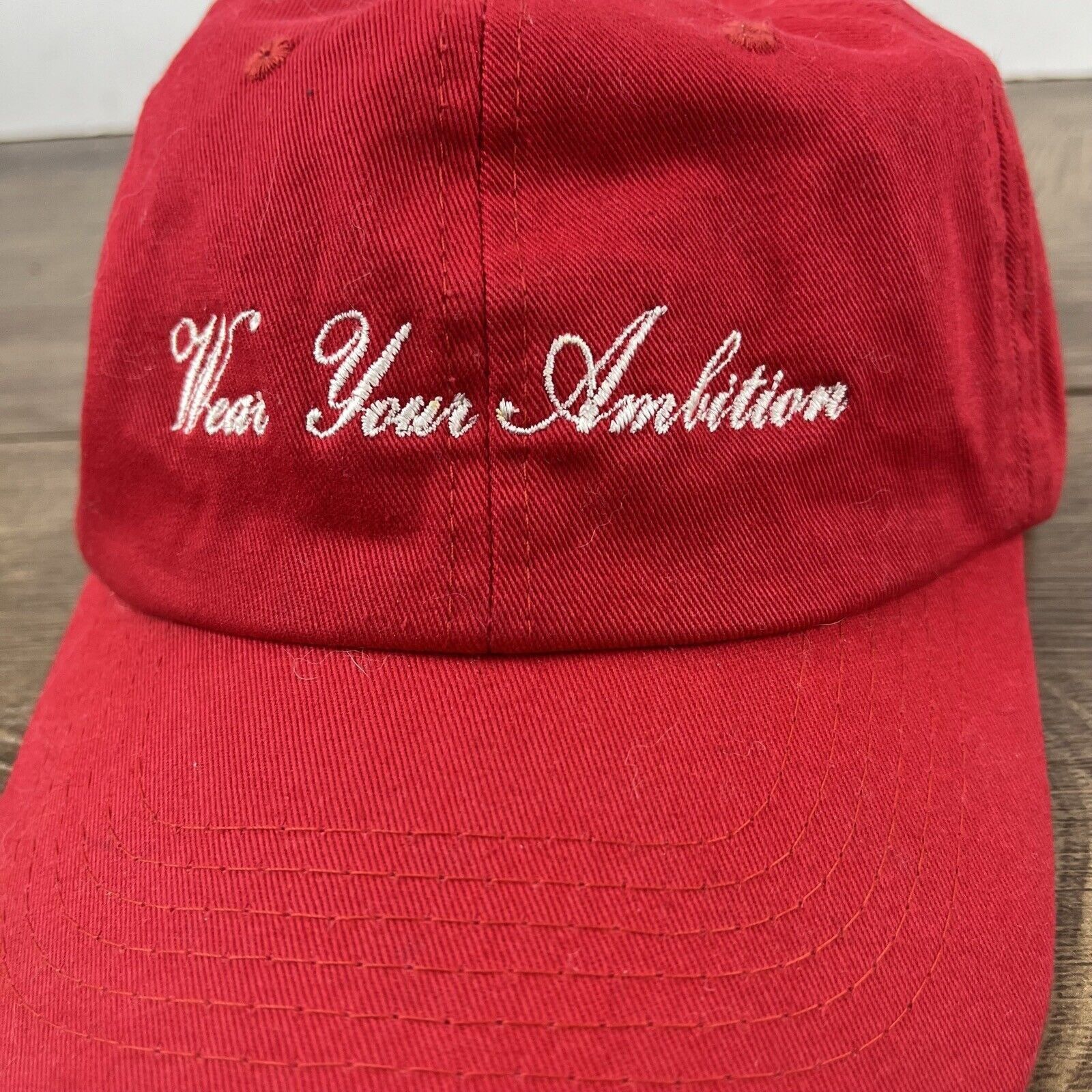Other Wear Your Ambition Hat Ambition Hat Red Hat Adjustable Hat R Size ONE SIZE - 8 Thumbnail