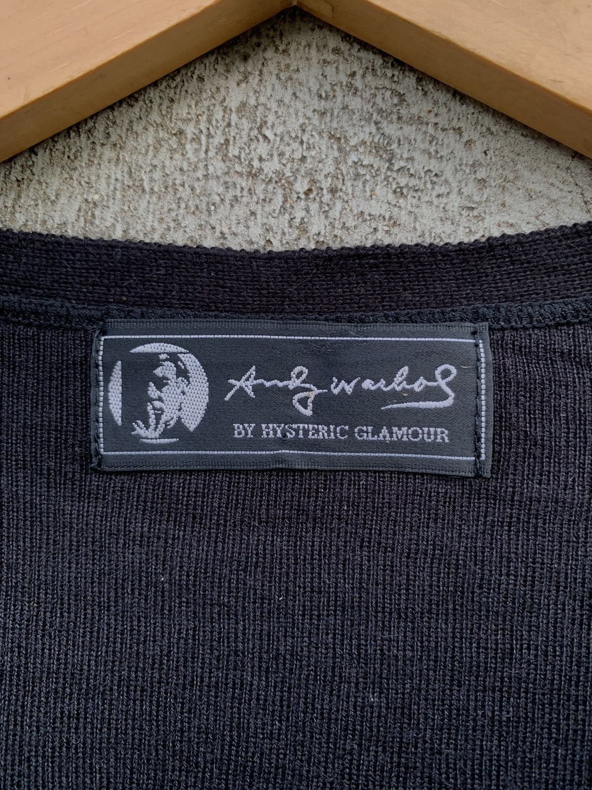 Andy Warhol × Hysteric Glamour RARE HYSTERIC GLAMOUR X ANDY WARHOL SKULL CARDIGAN Size US M / EU 48-50 / 2 - 8 Thumbnail