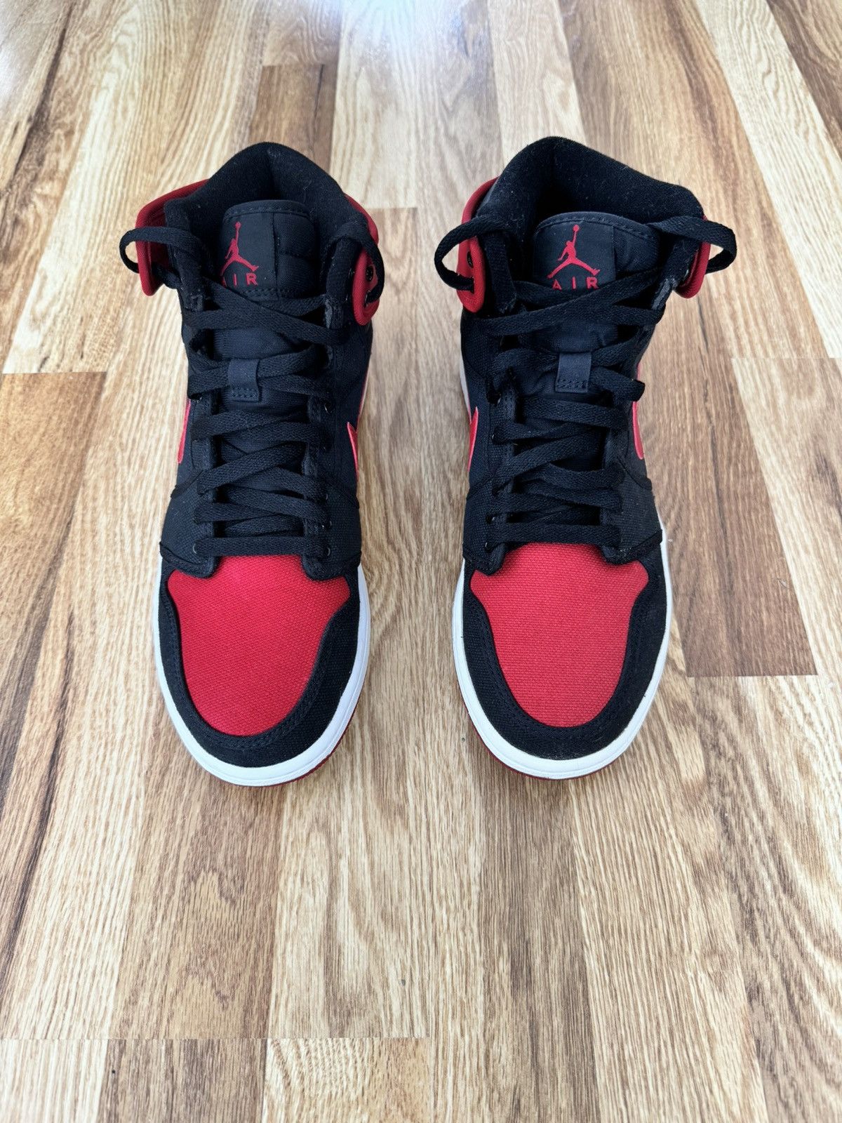 Jordan Brand Air Jordan 1 bred hi retro KO sz9.5 Size US 9.5 / EU 42-43 - 2 Thumbnail
