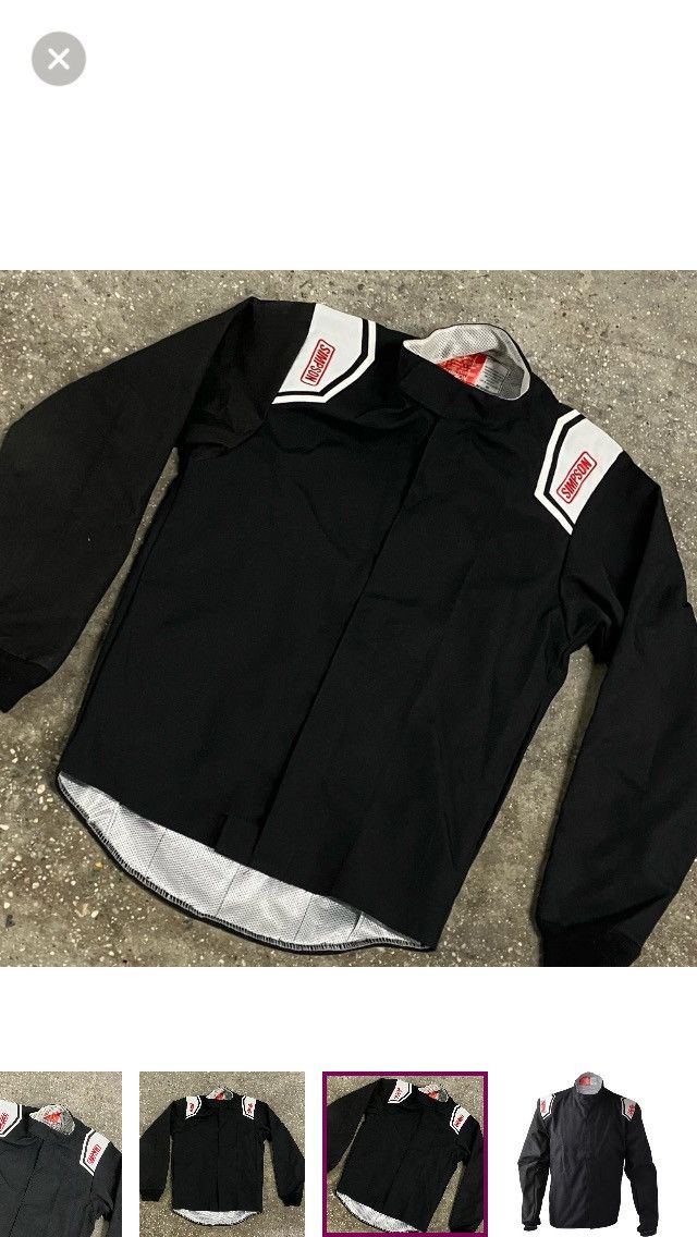 Other Simpson Racing Apex Kart Racing Jacket Small Size US S / EU 44-46 / 1 - 14 Thumbnail