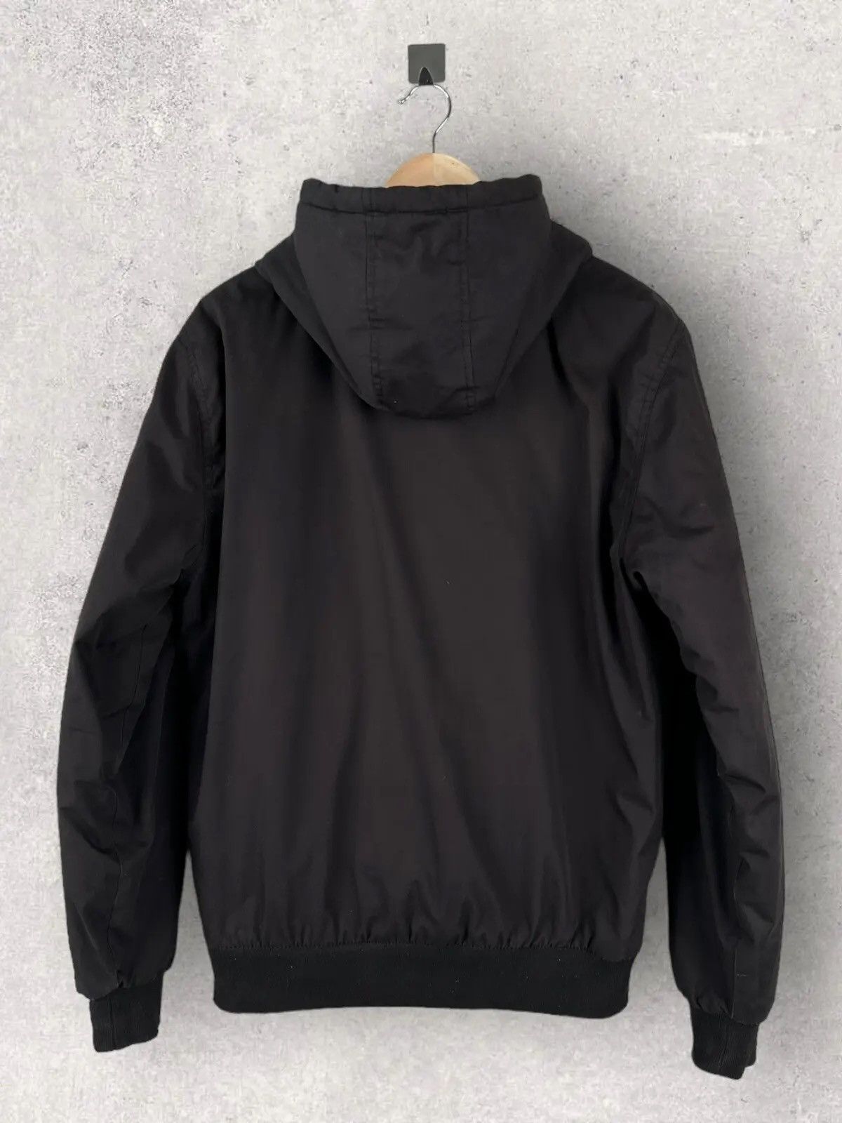 Schott Vintage Y2k Schott Nyc Bomber Hooded Jacket Zip Size US L / EU 52-54 / 3 - 2 Thumbnail