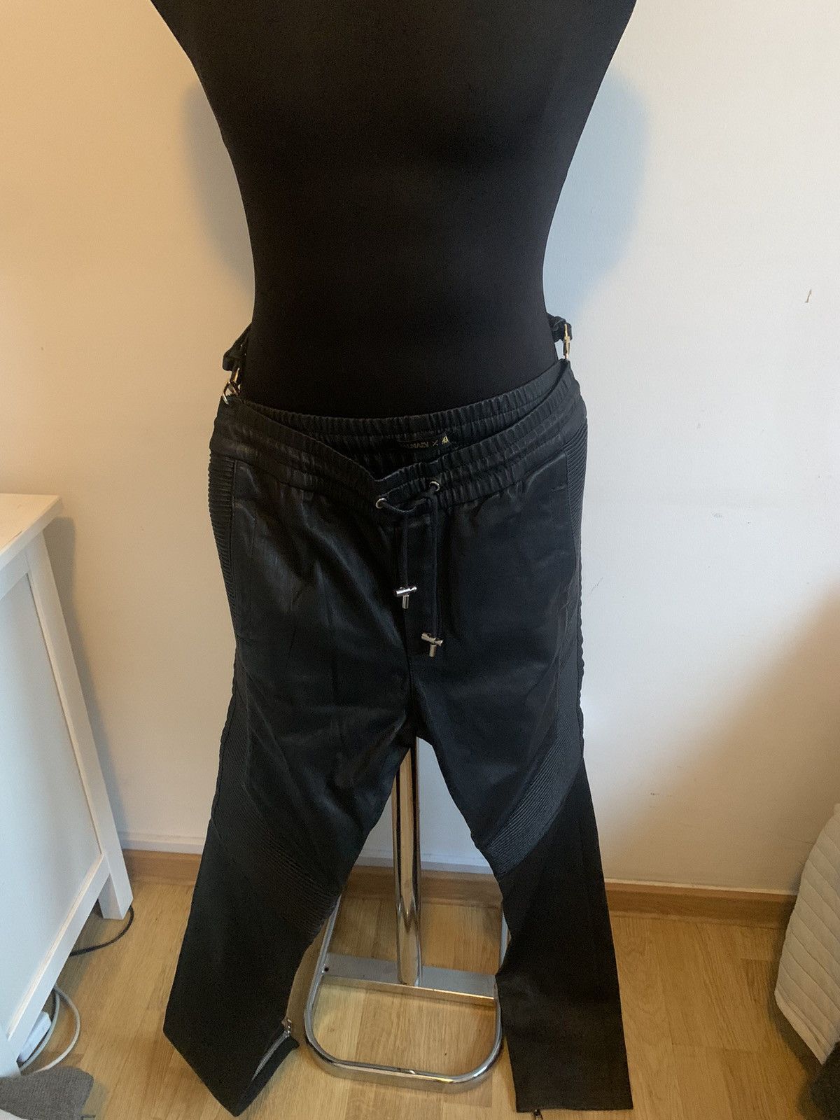 Balmain Leather pants for men BalmainxH&M Size US 34 / EU 50 - 7 Thumbnail