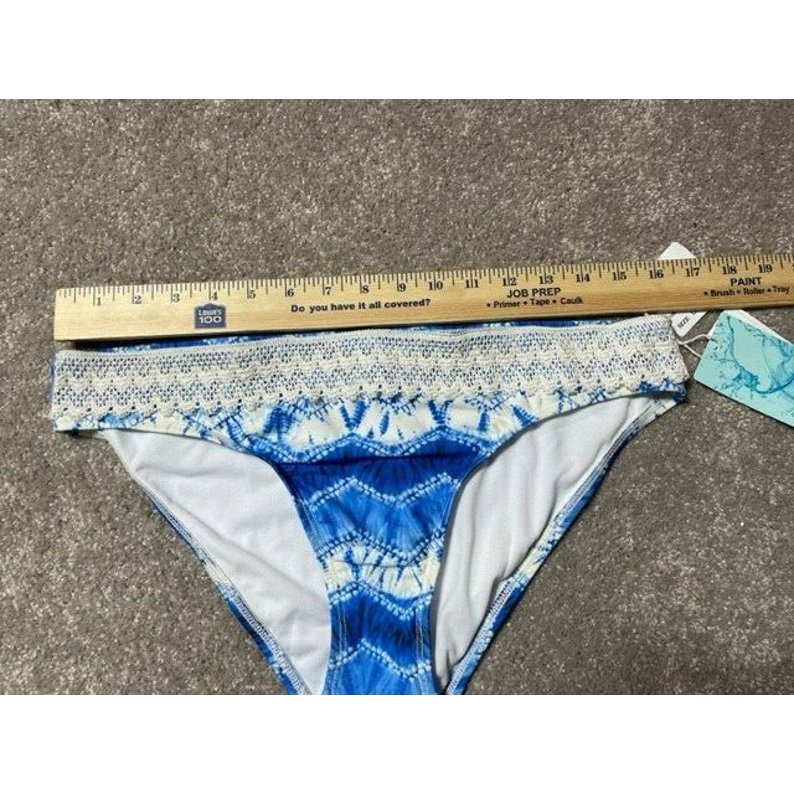 Other Eco Swim by Aqua Green Bikini Swim Bottom Womens 12 Zig Zag Size XL / US 12-14 / IT 48-50 - 4 Thumbnail