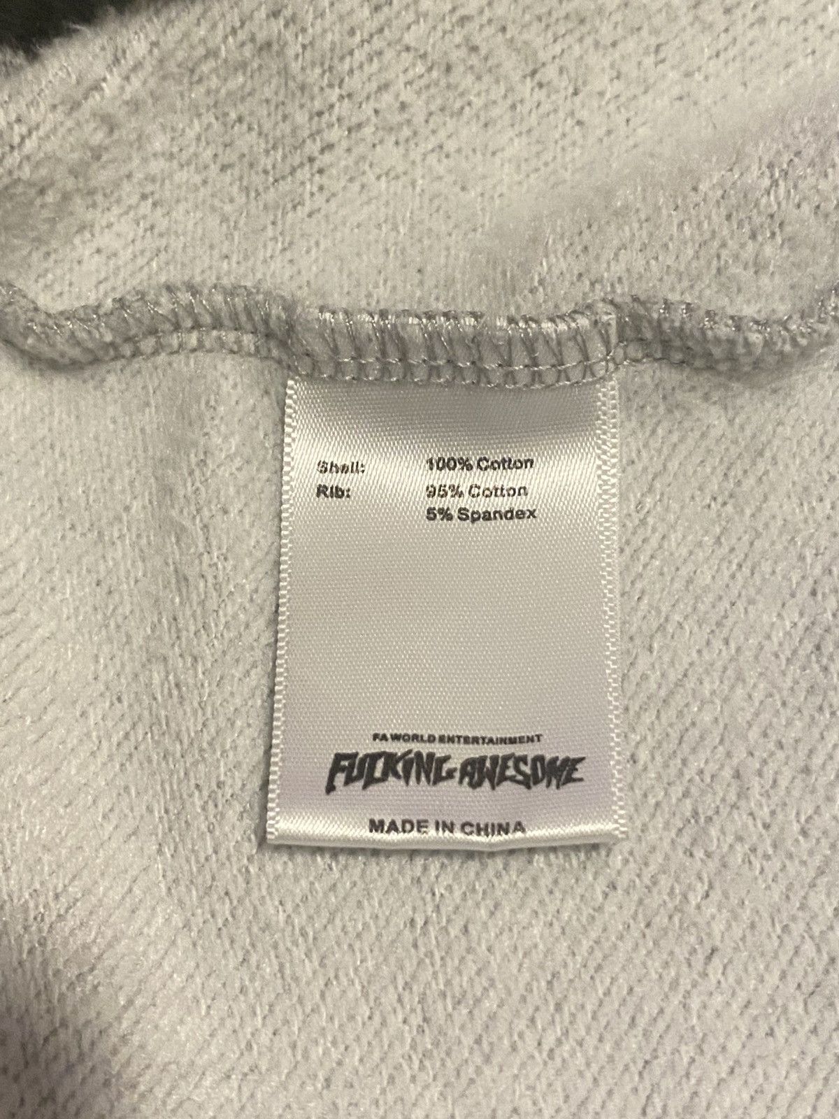 Designer × Fucking Awesome FUCKING AWSOME QUARTER ZIP SWEAT Size US M / EU 48-50 / 2 - 4 Thumbnail