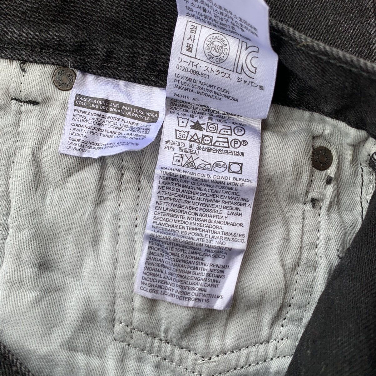 Levi's × Supreme Supreme x Levi’s Black Wash Denim Jeans Size US 31 - 15 Thumbnail