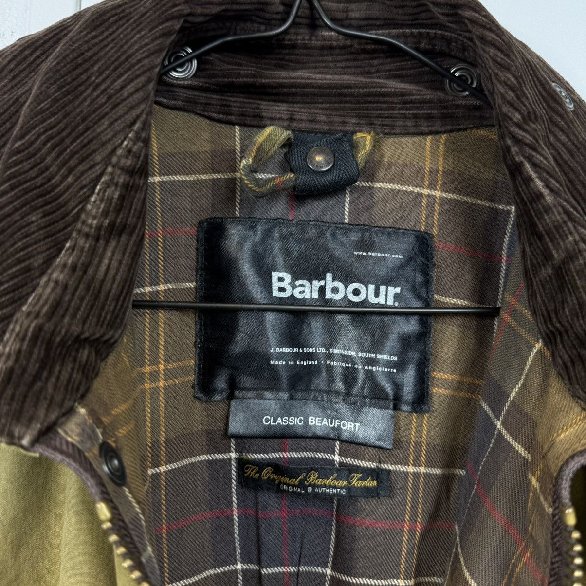 Barbour Vintage Barbour Waxed Trench Coat Jacket Size US L / EU 52-54 / 3 - 18 Thumbnail