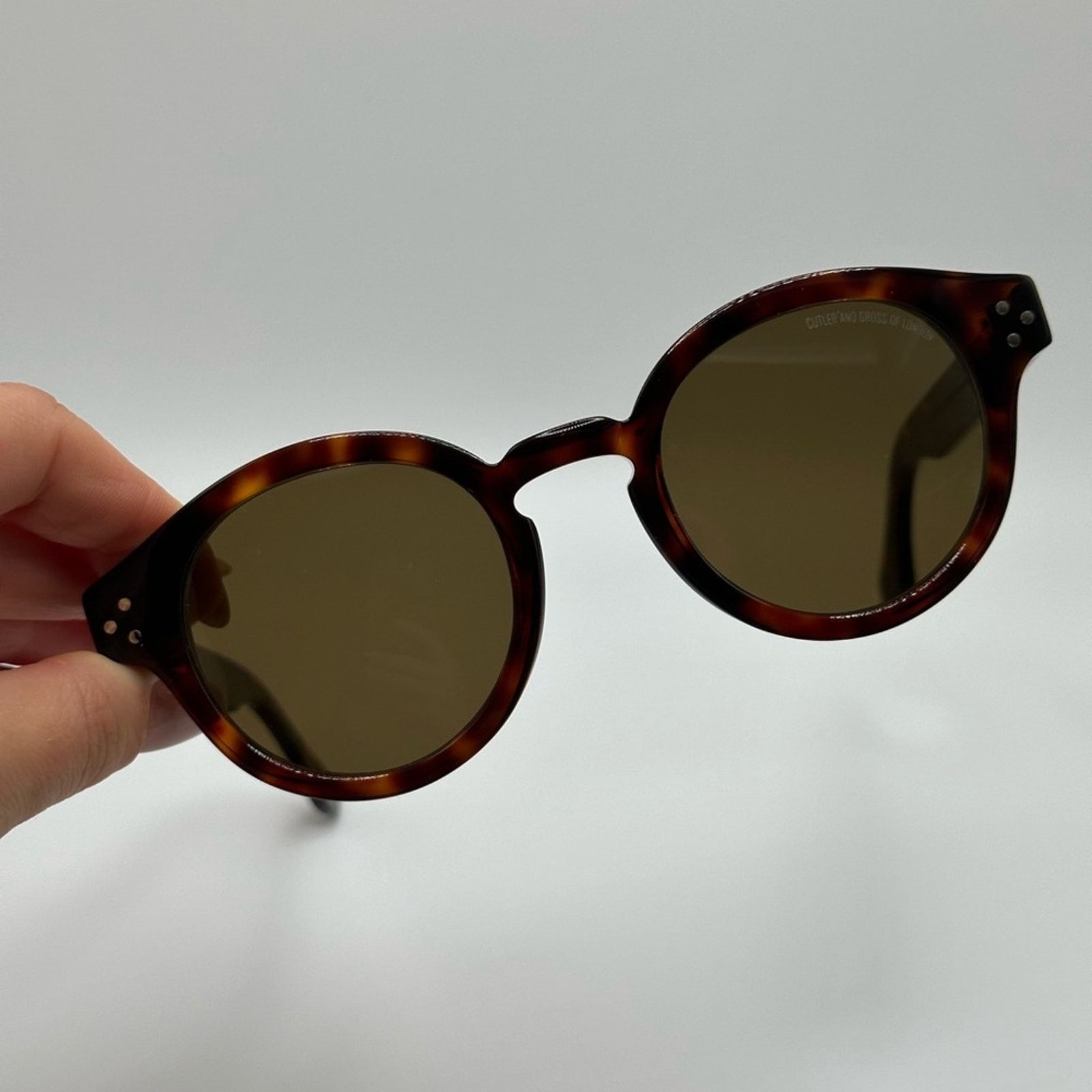 Celine CUTLER AND GROSS CG1291V2S 012 Dark Turtle/Clear/Brown Size ONE SIZE - 2 Thumbnail