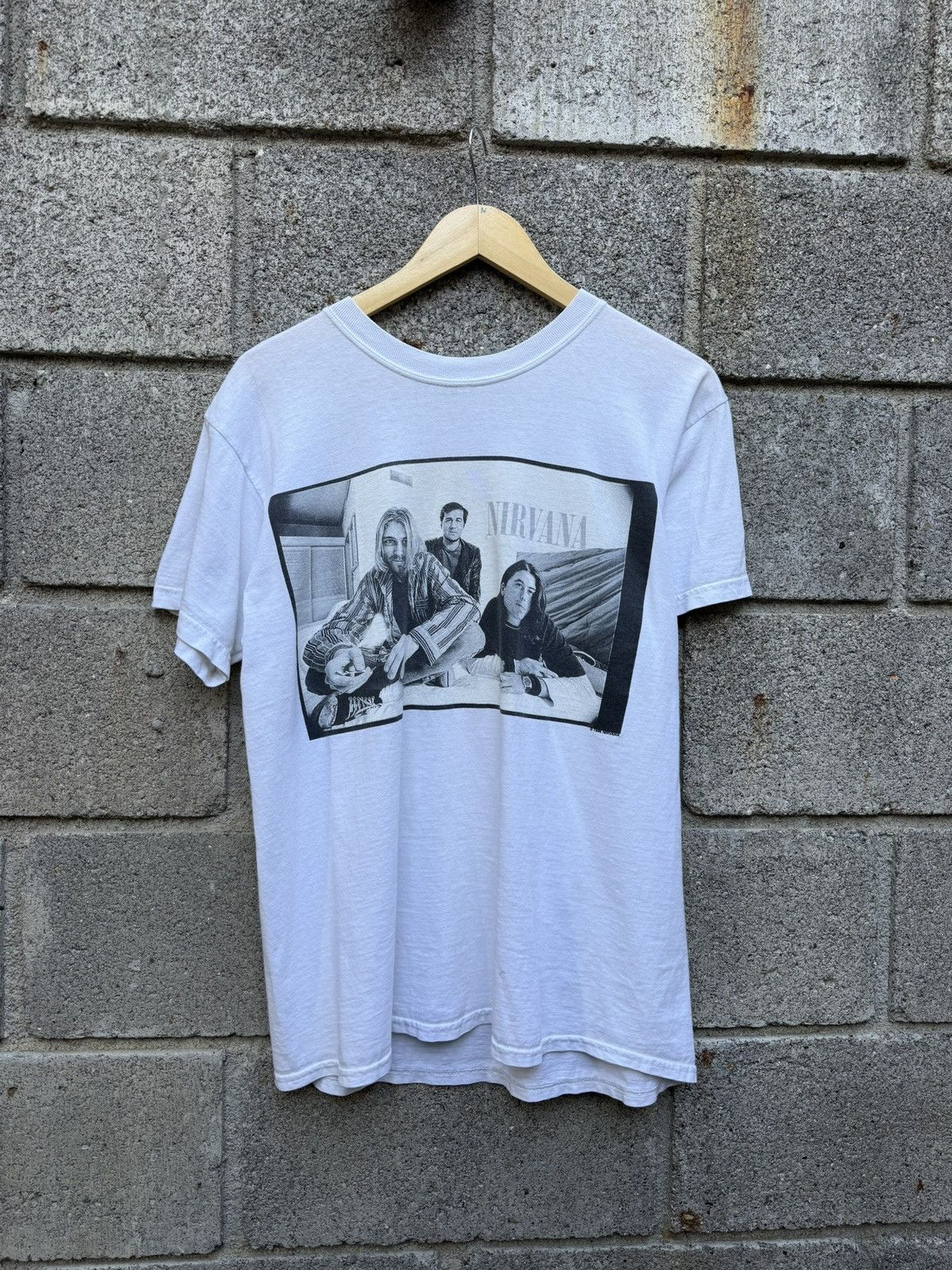 Nirvana 1996 Vintage Nirvana Tee Size US L / EU 52-54 / 3 - 1 Thumbnail