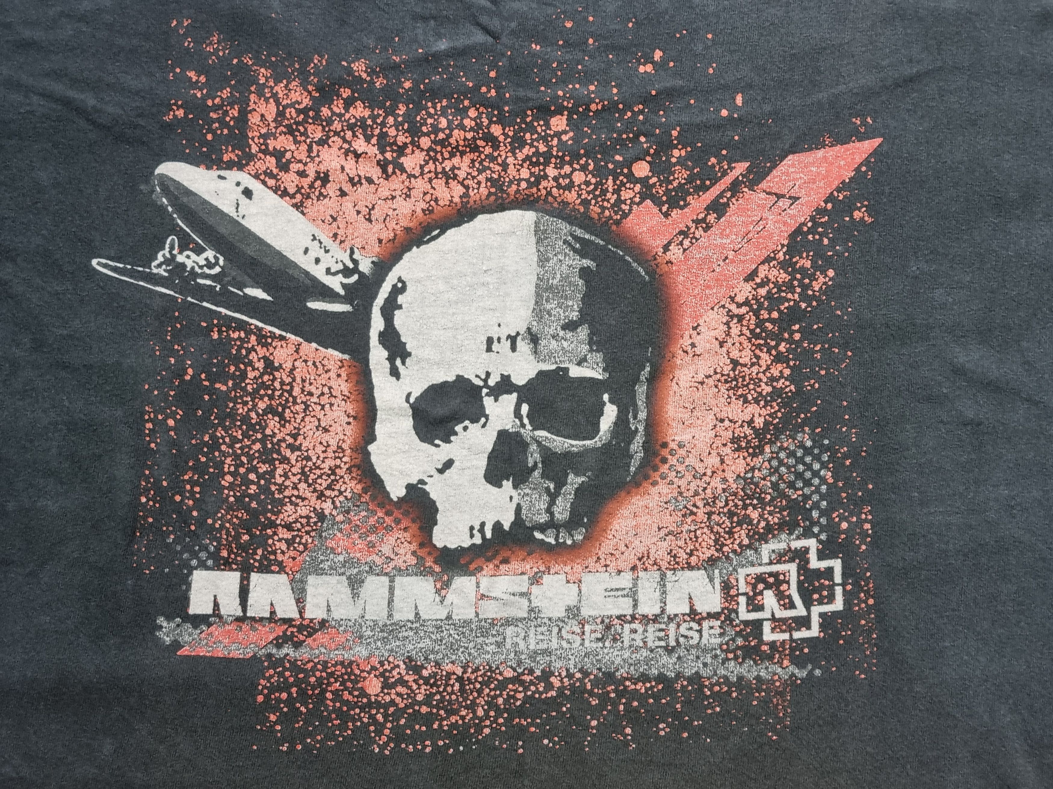 Band Tees × Vintage Rammstein Band Tee T shirt Big Logo Rick Tee Metal Size US L / EU 52-54 / 3 - 10 Thumbnail