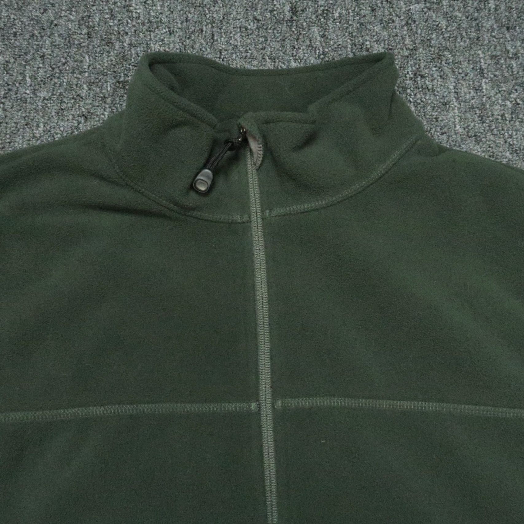 Vintage VINTAGE L.L. Bean Vest Men XL Green Fleece Zip Pockets Size US XL / EU 56 / 4 - 2 Thumbnail