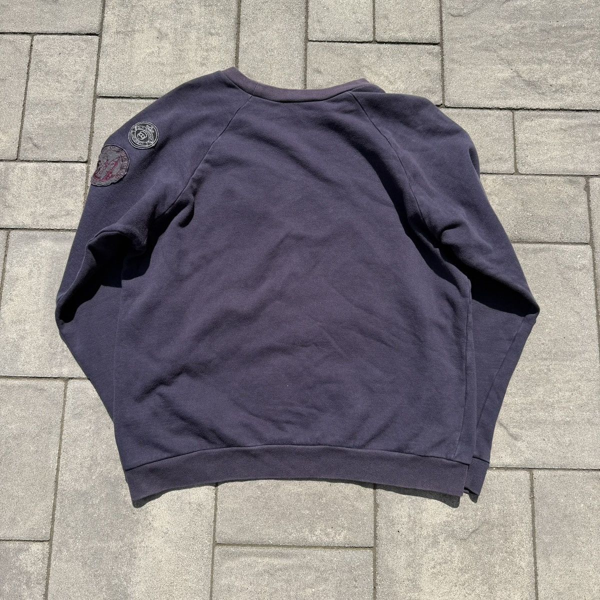 Raf Simons AW00 Raf Simons 'Confusion' Colligate Crewneck | Grailed