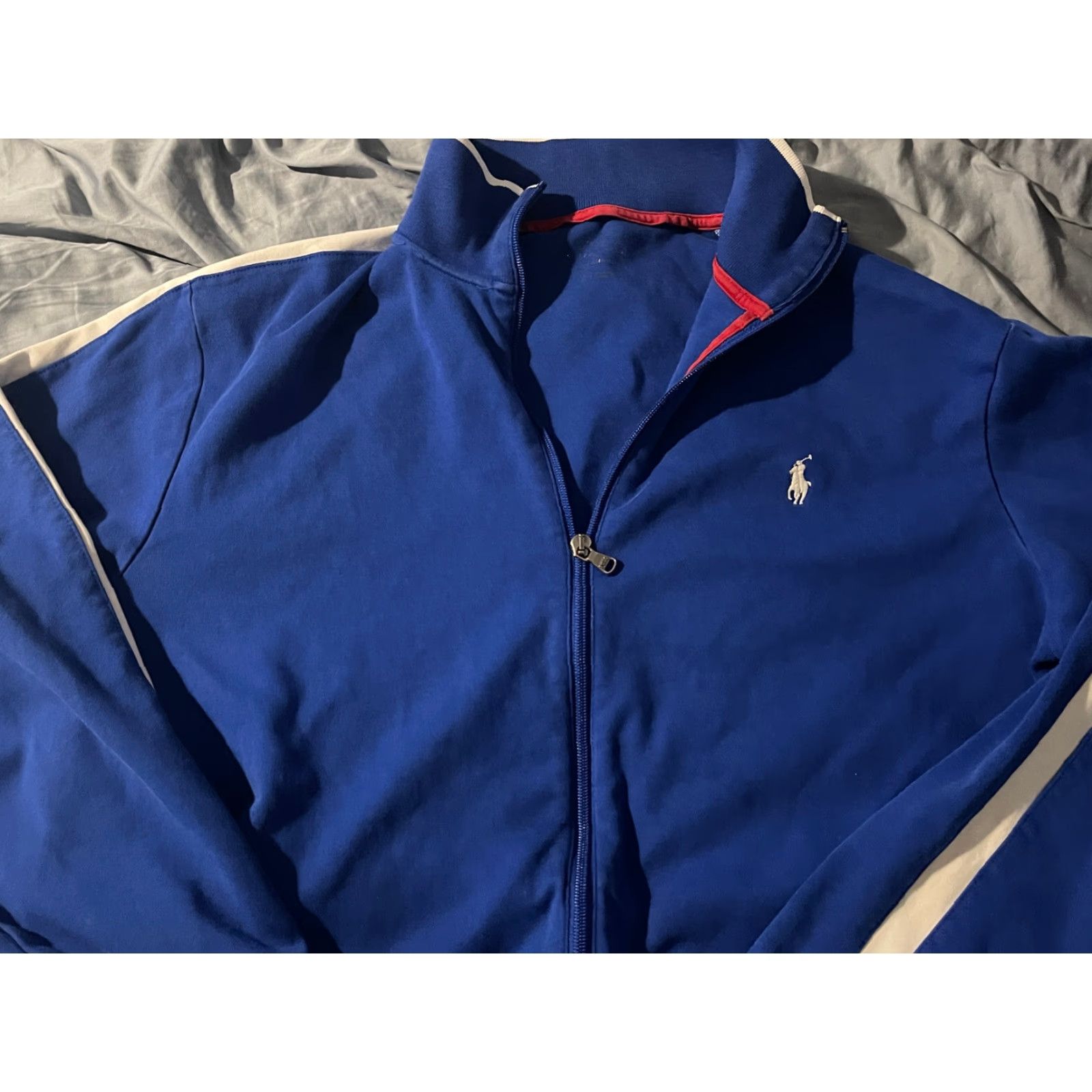 Polo Ralph Lauren Polo Ralph Lauren Performance Full Zip Jacket Royal Blue Large Mens Regular Size US L / EU 52-54 / 3 - 2 Thumbnail