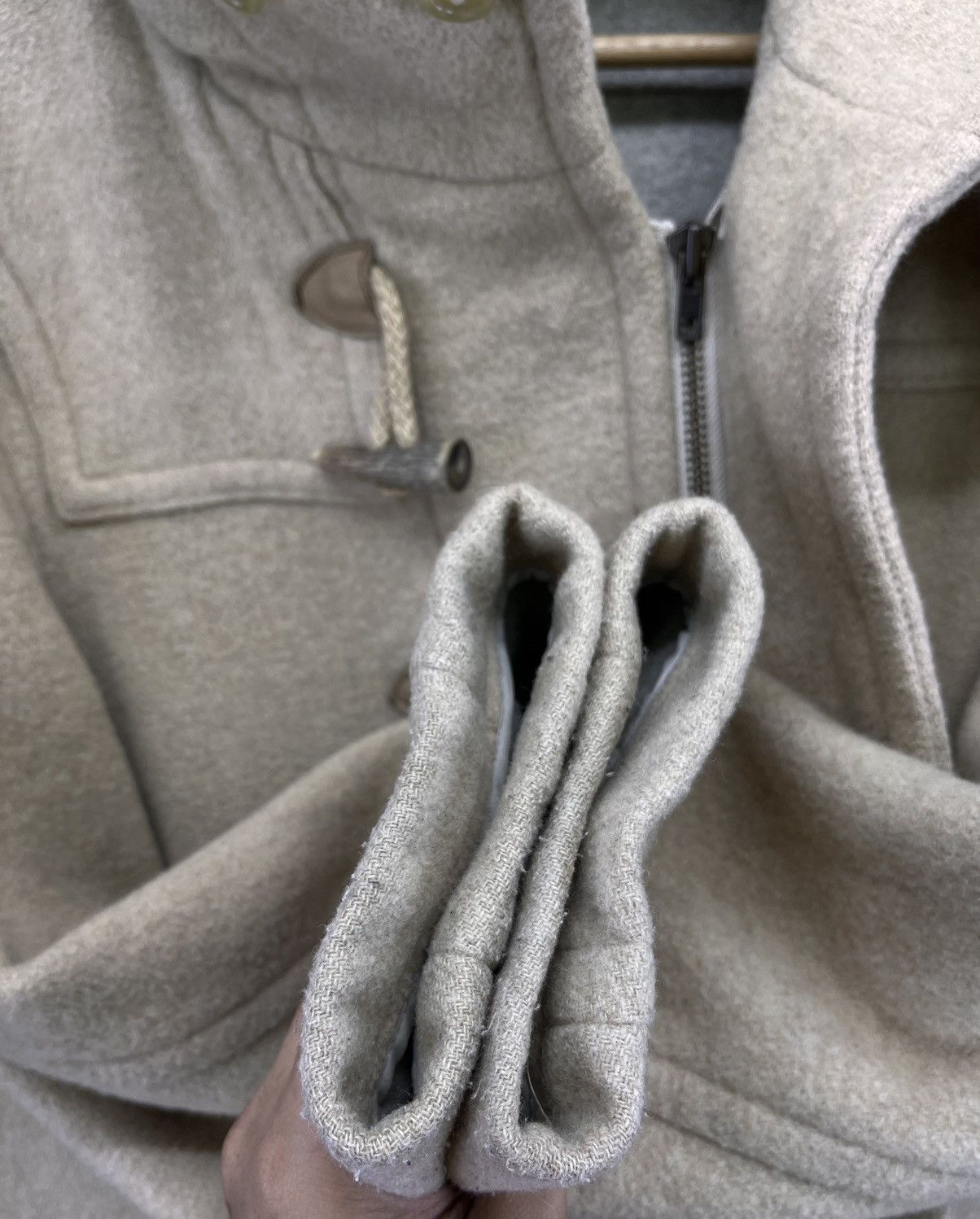 J.Crew Vintage J.Crew Luxury Hoodie Duffle Coat Wool Long Jacket Size US S / EU 44-46 / 1 - 15 Thumbnail