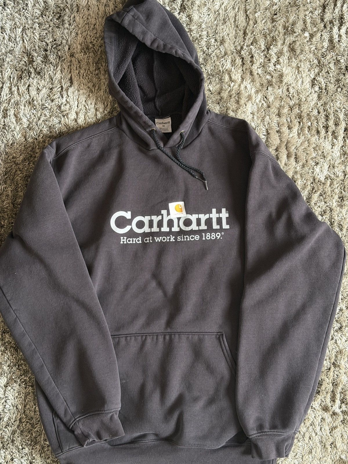 Carhartt Carhartt 2007 WIP Workwear Hoodie Sweatshirt Mens M Black Size US M / EU 48-50 / 2 - 1 Thumbnail