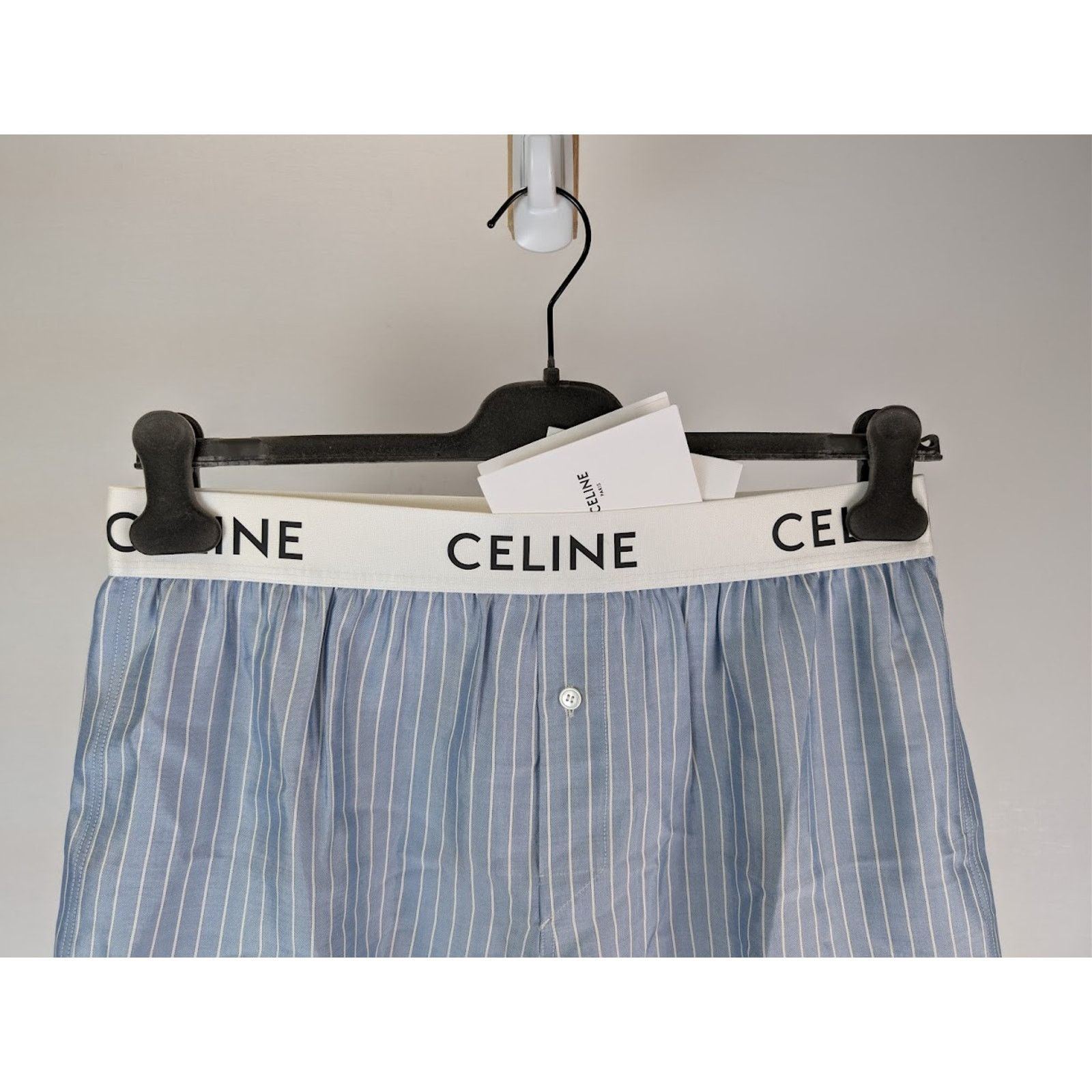 Celine o1rshd1 Size : M / Stripe Boxer in Blue/White Size ONE SIZE - 3 Thumbnail