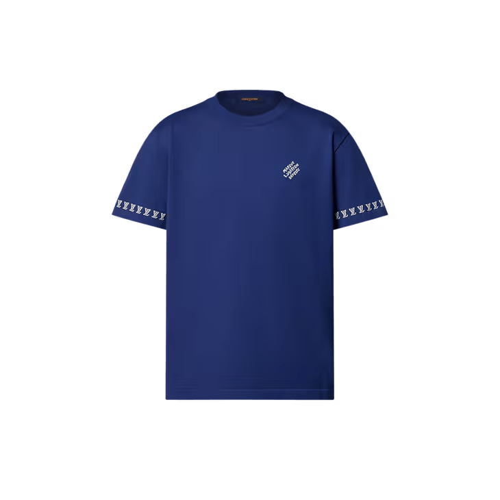 Louis Vuitton Signature Short-Sleeved Cotton Crewneck Size US XL / EU 56 / 4 - 1 Thumbnail