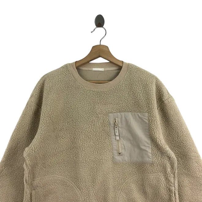 GU GU JAPAN Retro X Collection Outdoor Pocket Fleece Sweater Size L / US 10 / IT 46 - 3 Thumbnail