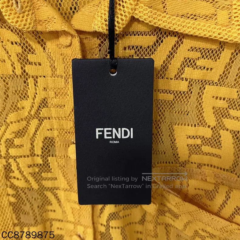Fendi Fendi Capsule Series Embossed Logo Cardigan Size S / US 4 / IT 40 - 4 Thumbnail