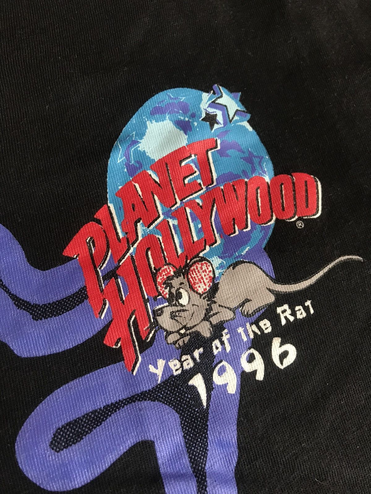 Planet Hollywood × Vintage Vintage Planet Hollywood Year of the Rat Size US L / EU 52-54 / 3 - 2 Thumbnail