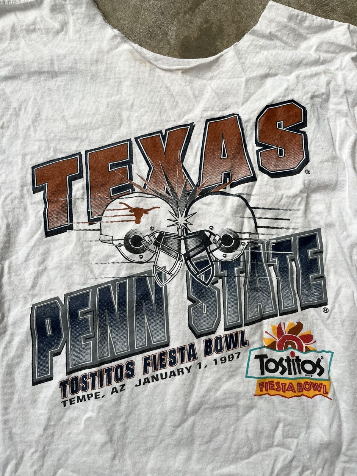 Jansport × Vintage Vintage Texas vs Penn State Football Fiesta Bowl Longsleeve Size US M / EU 48-50 / 2 - 4 Thumbnail