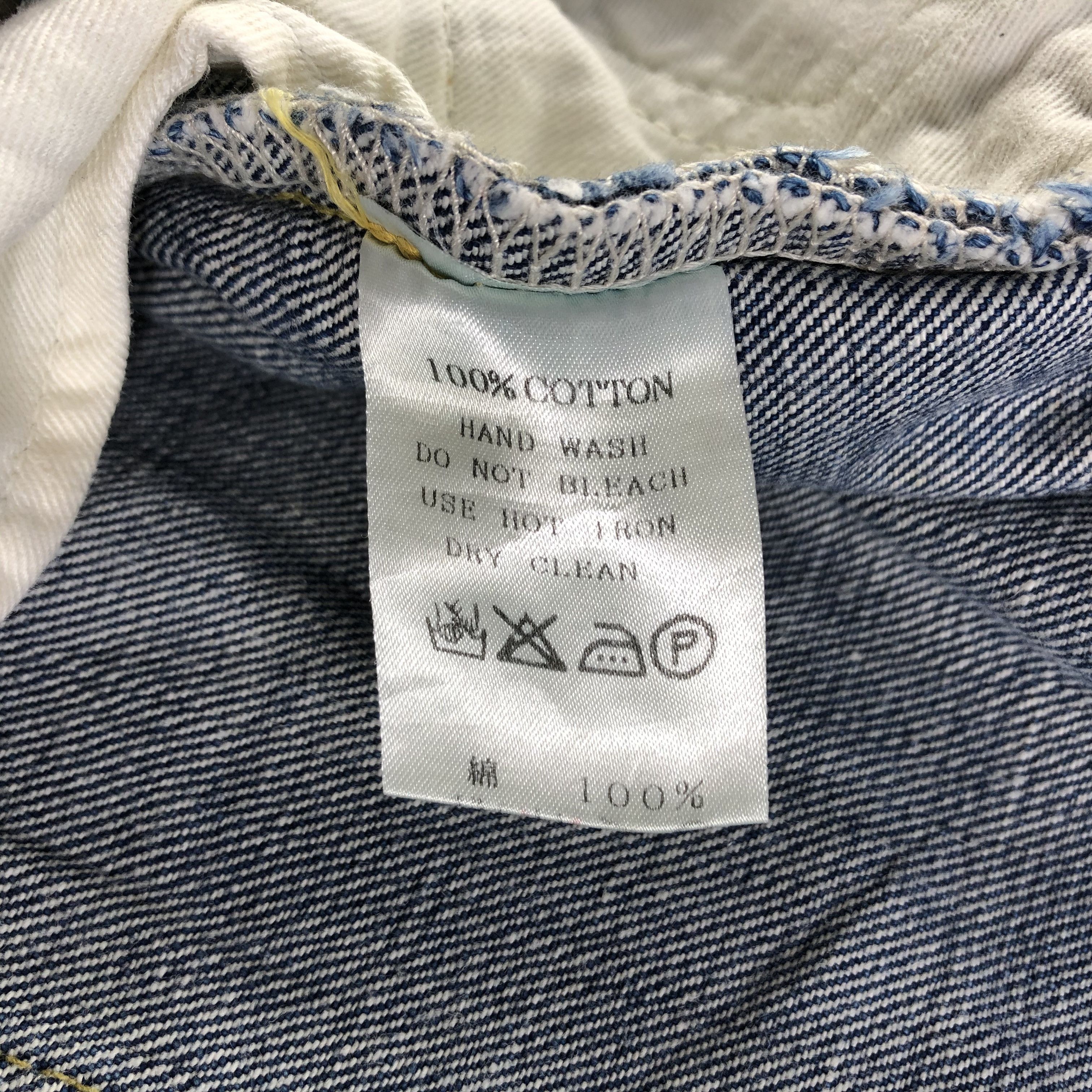 Japanese Brand Tabloid News Jeans Medium Wash Denim -J2772 Size US 31 - 8 Thumbnail