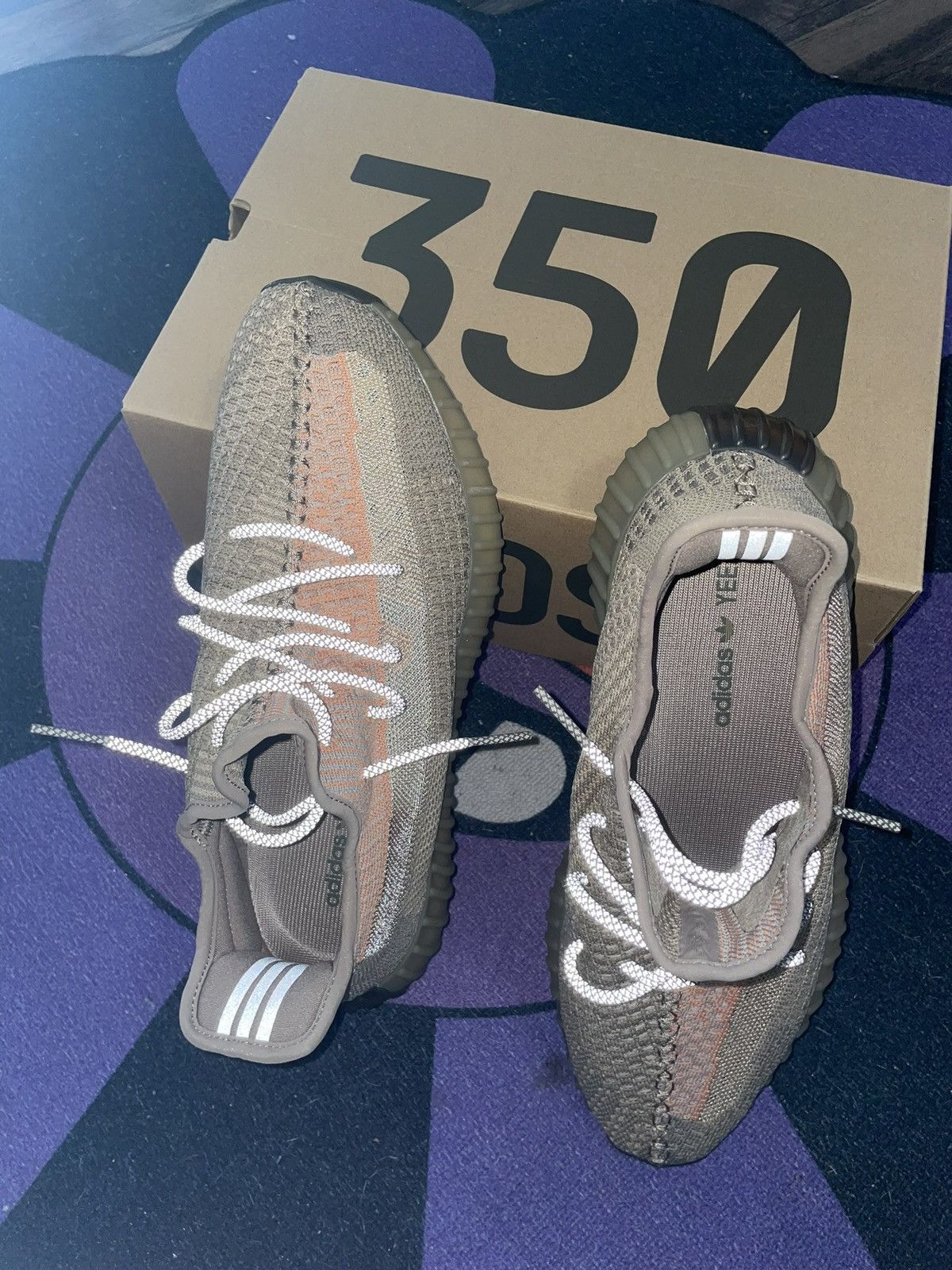 Adidas Yeezy Boost 350 Sand Taupe Size US 12 / EU 45 - 6 Thumbnail