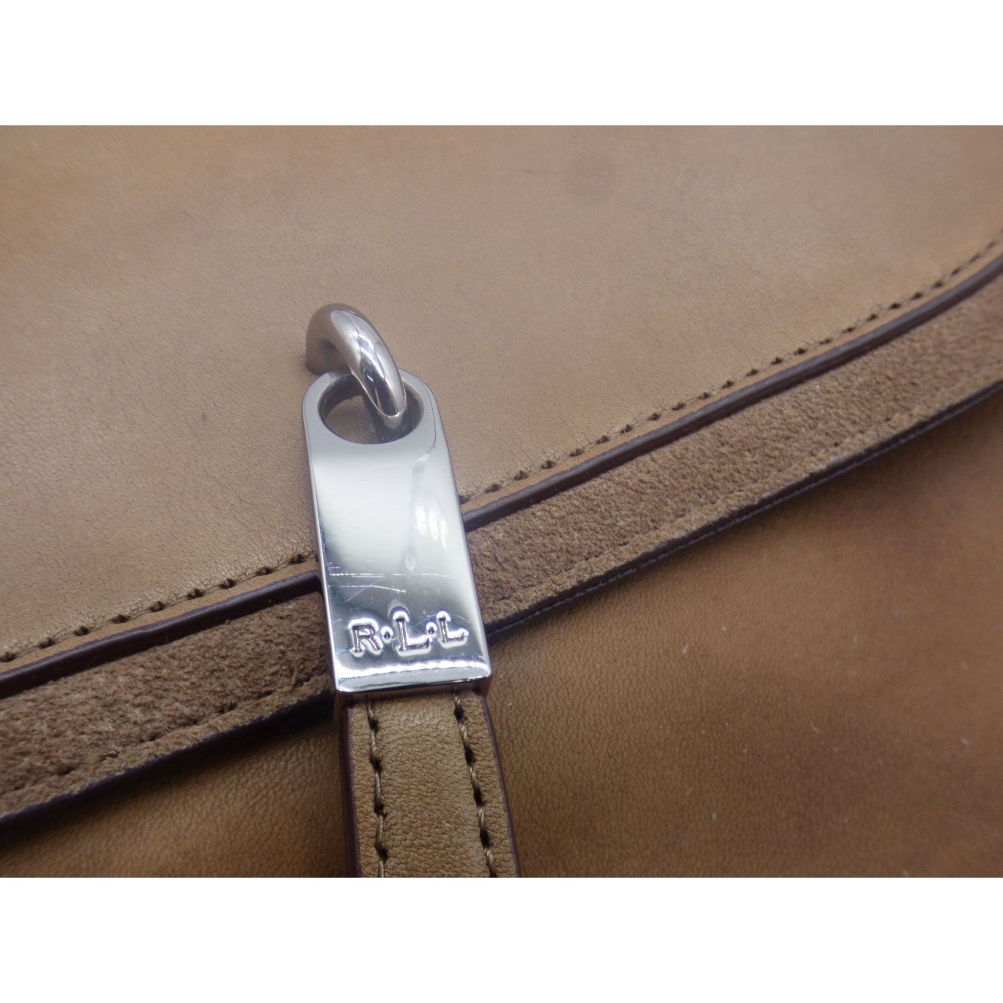 Lauren Ralph Lauren Lauren Ralph Lauren Berwick Nora Crossbody, Brown, Small Size ONE SIZE - 9 Thumbnail