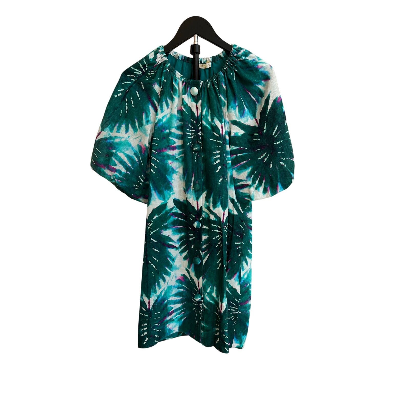 Marie Oliver Marie Oliver Huxley Dress in Monstera Print (Sz S) Size S / US 4 / IT 40 - 2 Thumbnail