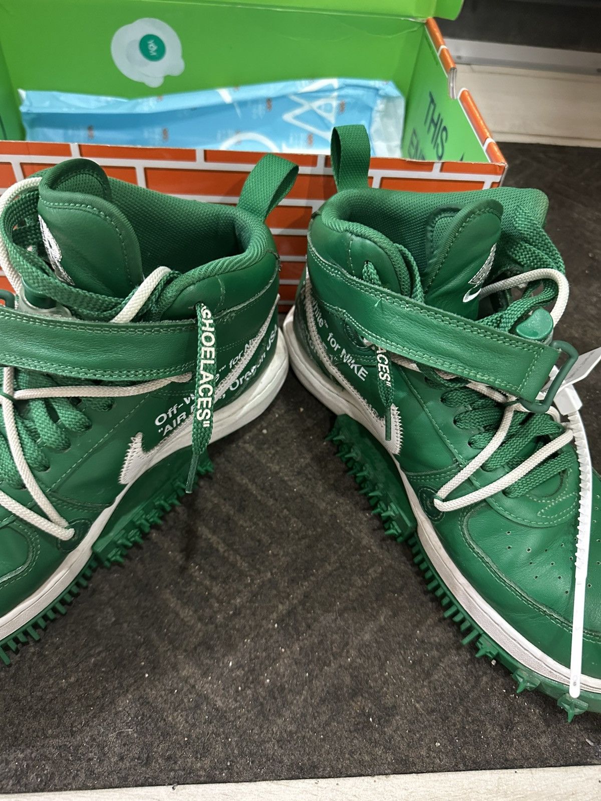 Off-White nike air force one mid x off white, size 44.5 Size US 11 / EU 44 - 3 Thumbnail