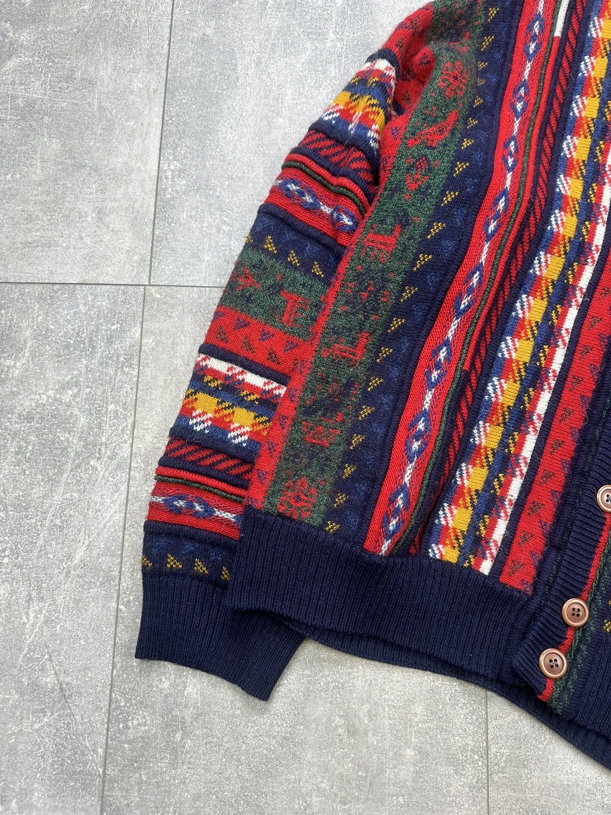 If Six Was Nine Avant Garde Cardigan If Six Was Nine Googi Stule Size US L / EU 52-54 / 3 - 3 Thumbnail