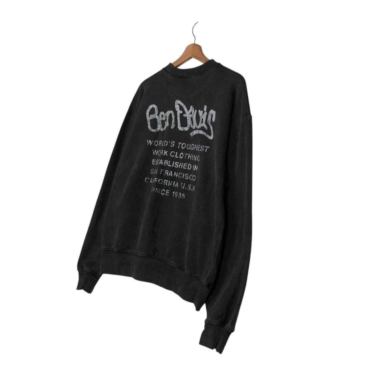Japanese Brand 📌Vintage Sweatshirt Crewneck Ben Davis Big Logo Punk Style Size US M / EU 48-50 / 2 - 11 Thumbnail