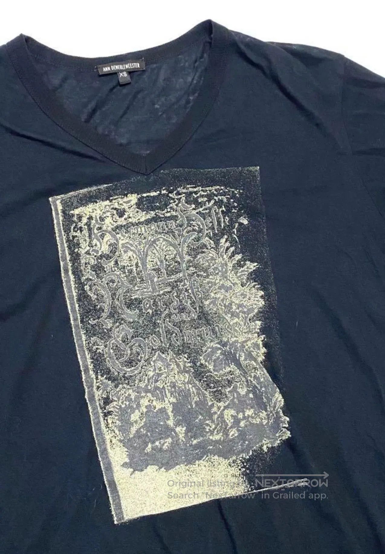 Ann Demeulemeester New Ann Demeulemeester Tee. Size XS / US 0-2 / IT 36-38 - 3 Thumbnail