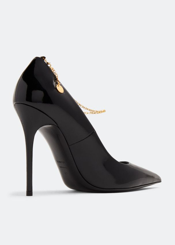 Tom Ford o1w1db11224 W3320 Anklet Leather Pumps in Black Size US 12 / IT 42 - 4 Thumbnail