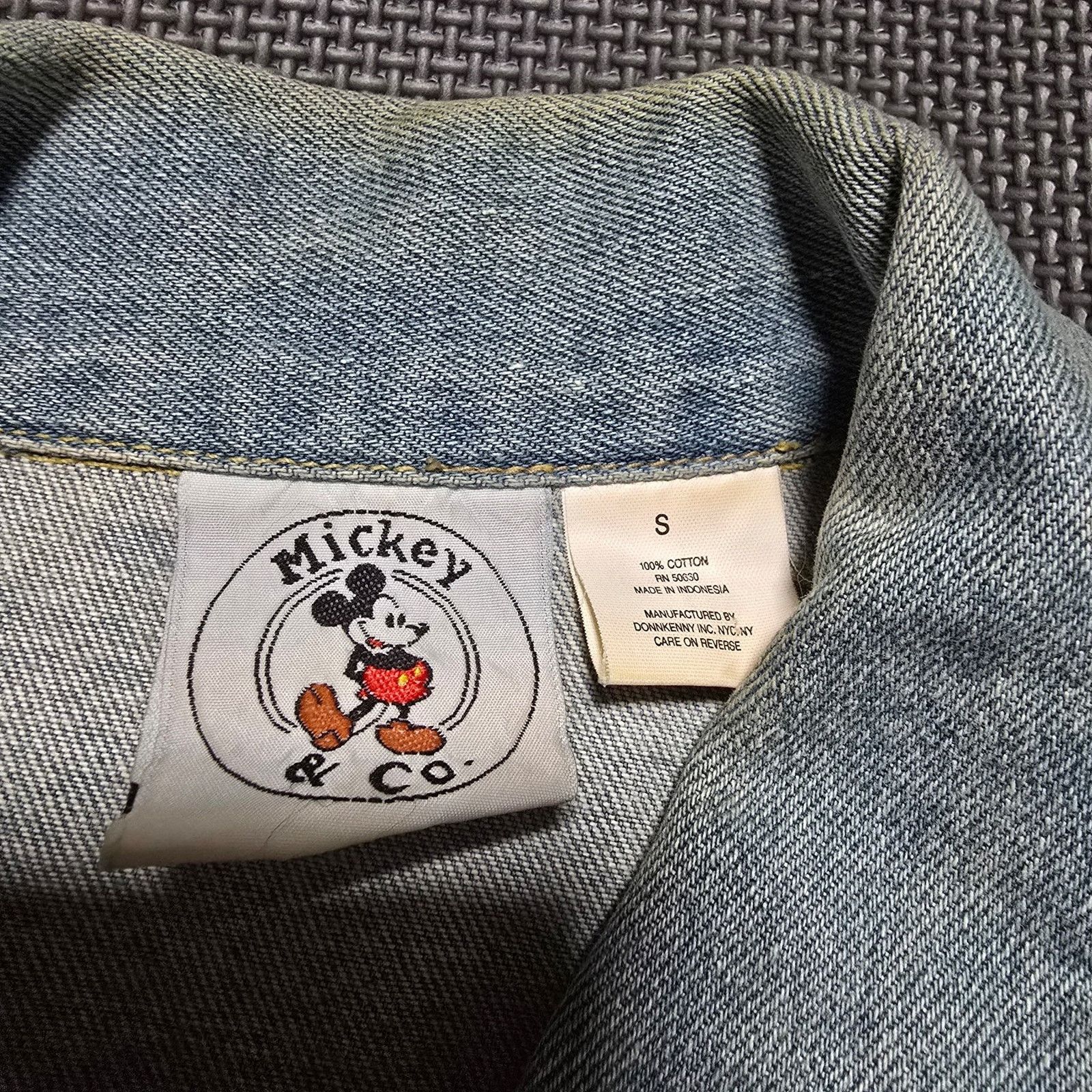 Disney Vintage 80s/90s Micky & Co Jean jacket Size S / US 4 / IT 40 - 4 Thumbnail