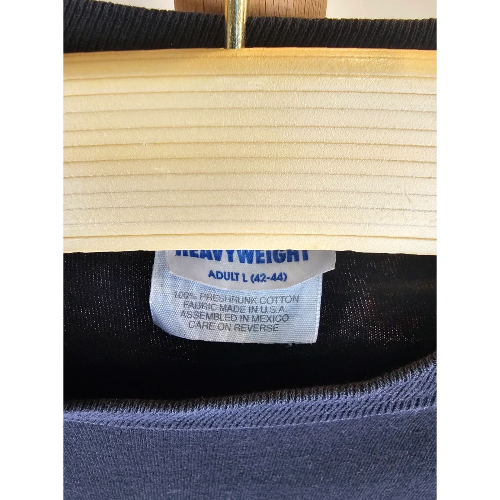 Hanes VINTAGE 91' FROG KEN DREWKE 2 SIDE PRINT SINGLE STITCH BLACK COTTON T-SHIRT SZ L Size US L / EU 52-54 / 3 - 5 Thumbnail